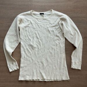 Filson Off-White ClassicThermal Long Sleeve Shirt